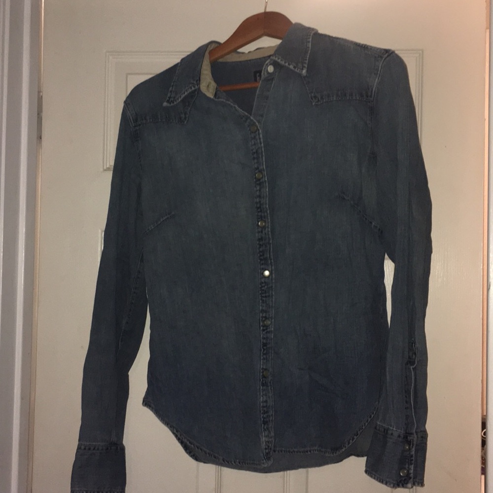 Gap Blue Jean shirt